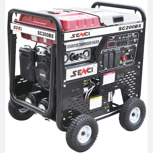 Senci Gasoline 3in1 Generator, Air Compressor, Welder SC200BS