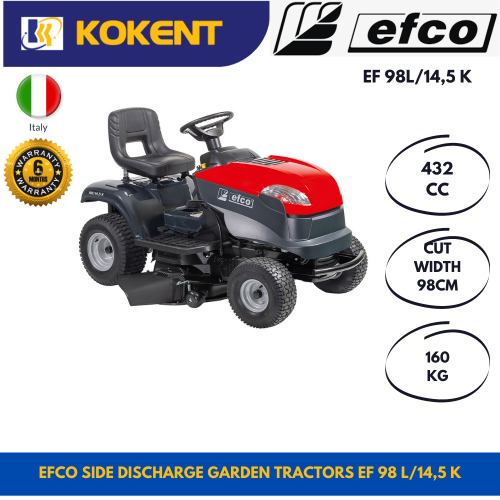 EFCO Side discharge garden tractors EF 98 L/14,5 K