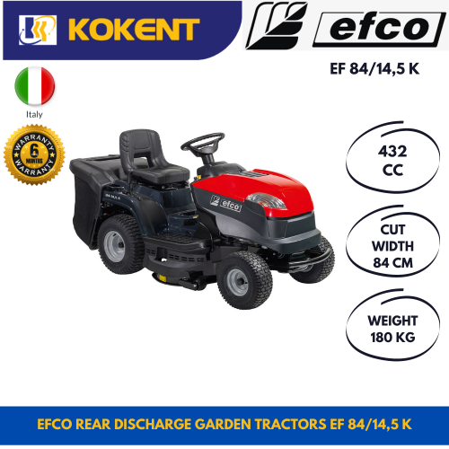 EFCO Rear discharge garden tractors EF 84/14,5 K