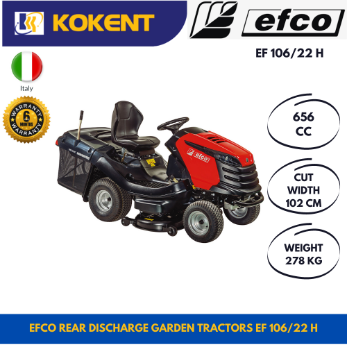 EFCO Rear discharge garden tractors EF 106/22 H