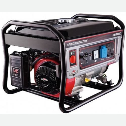 Briggs & Stratton Petrol Generator 2kW, 5HP, 48kg GS2200