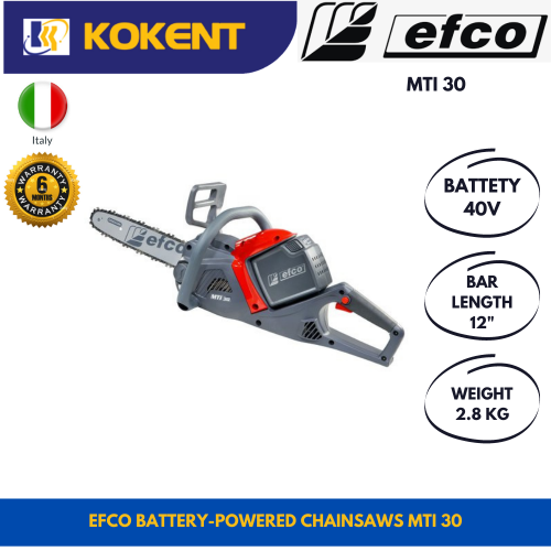 EFCO Battery-powered chainsaws MTi 30