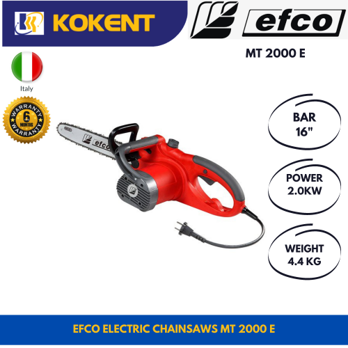 EFCO Electric chainsaws MT 2000 E