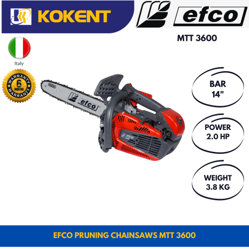 EFCO Pruning chainsaws MTT 3600