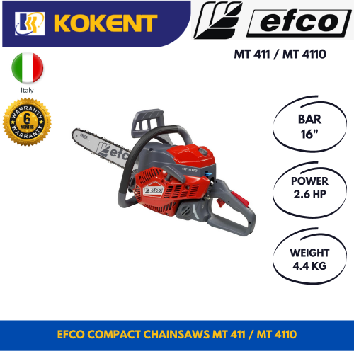 EFCO Compact chainsaws MT 411 / MT 4110