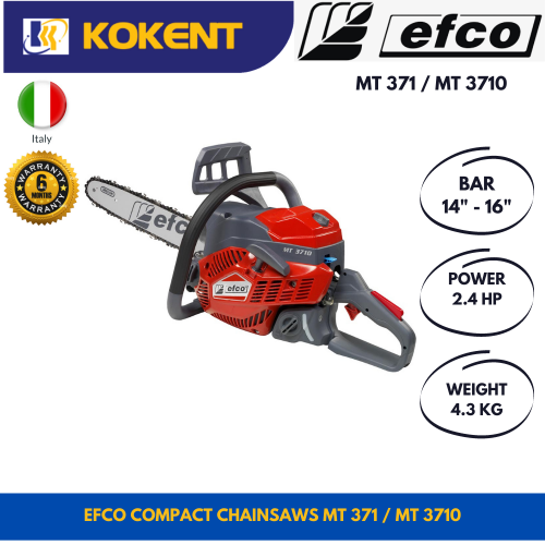 EFCO Compact chainsaws MT 371 / MT 3710
