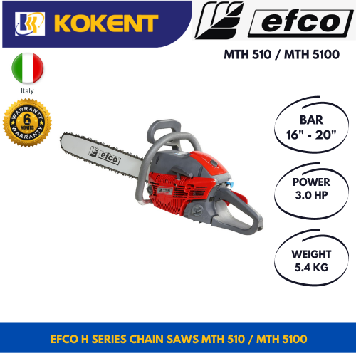 Efco H Series Chain Saws MTH 510 / MTH 5100