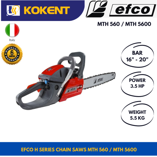 Efco H Series Chain Saws MTH 560 / MTH 5600