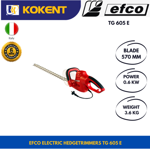 Efco Electric Hedge Trimmers TG 605 E