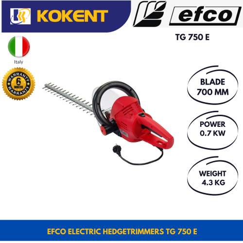 Efco Electric Hedge Trimmers TG 750 E
