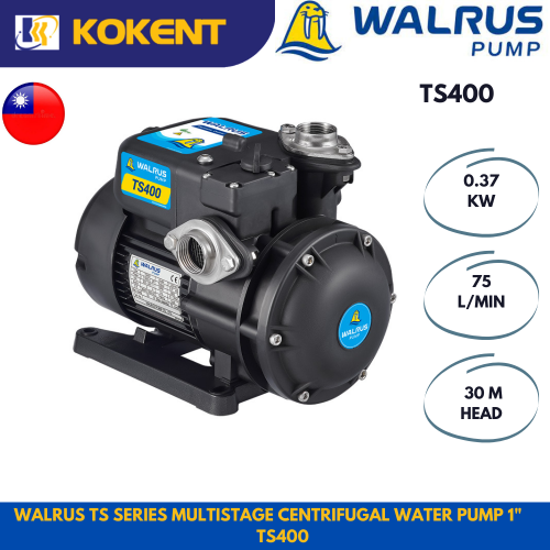 WALRUS TS SERIES MULTISTAGE CENTRIFUGAL WATER PUMP 1