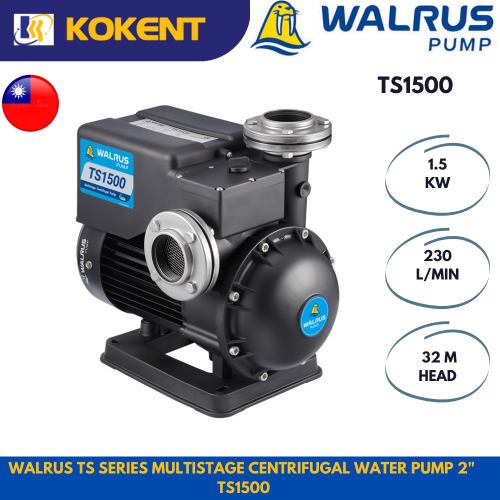 WALRUS TS SERIES MULTISTAGE CENTRIFUGAL WATER PUMP 2