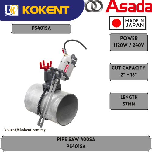 ASADA PIPE SAW 400sa PS401SA