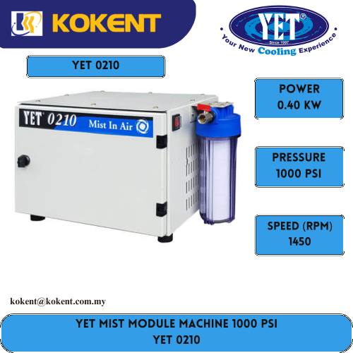 YET MIST MODULE MACHINE YET 0210