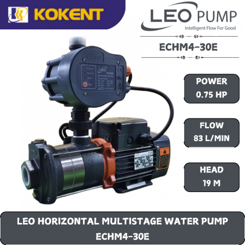 LEO HORIZONTAL MULTISTAGE WATER PUMP ECHM4-30E