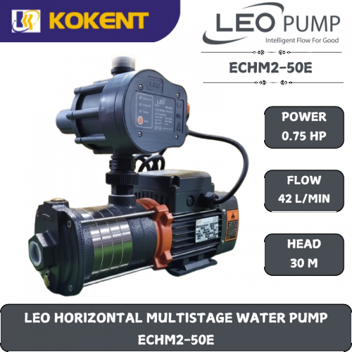 LEO HORIZONTAL MULTISTAGE WATER PUMP ECHM2-50E