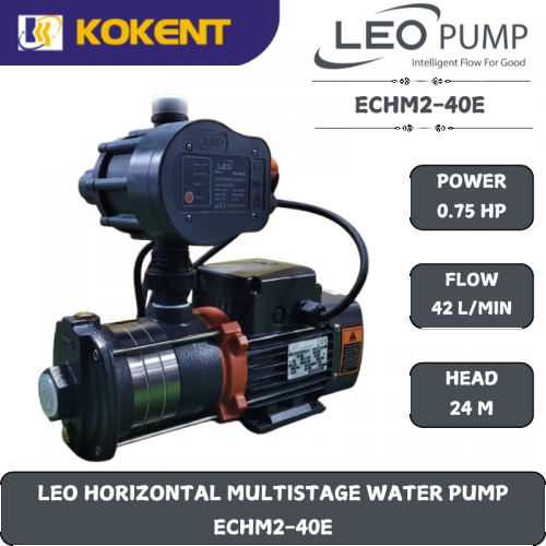 LEO HORIZONTAL MULTISTAGE WATER PUMP ECHM2-40E