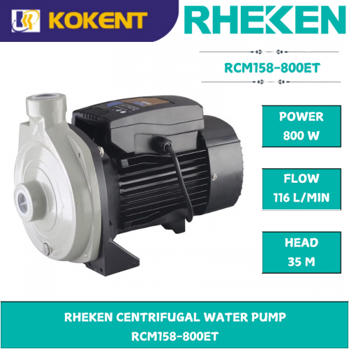 RHEKEN CENTRIFUGAL WATER PUMP  RCM158-800ET