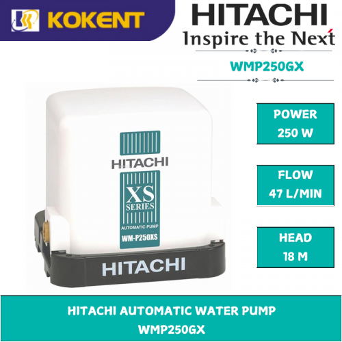 HITACHI AUTOMATIC WATER PUMP  WMP250GX