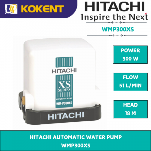 HITACHI AUTOMATIC WATER PUMP  WMP300XS