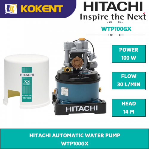 HITACHI AUTOMATIC WATER PUMP  WTP100GX