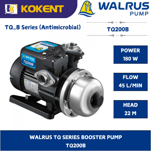 WALRUS TQ SERIES BOOSTER PUMP  TQ200B