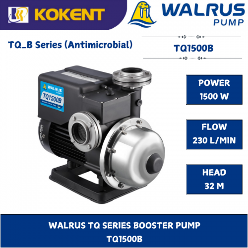 WALRUS TQ SERIES BOOSTER PUMP  TQ1500B