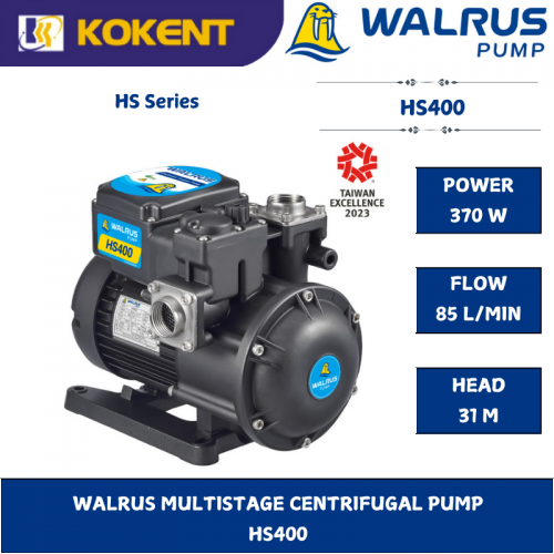 WALRUS MULTISTAGE CENTRIFUGAL PUMP  HS400