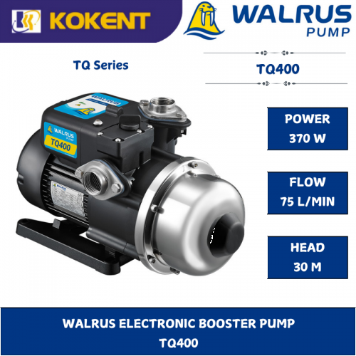 WALRUS ELECTRONIC BOOSTER PUMP  TQ400