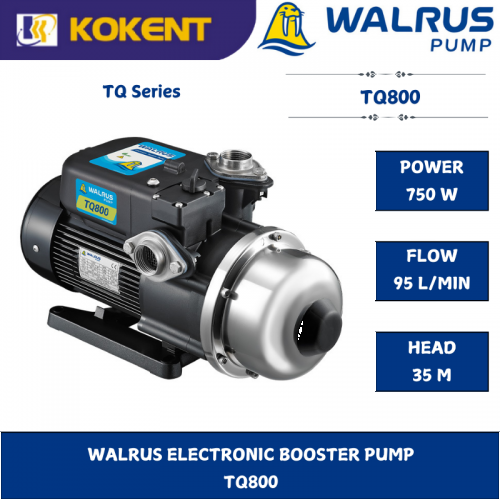 WALRUS ELECTRONIC BOOSTER PUMP  TQ800