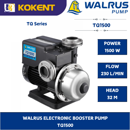 WALRUS ELECTRONIC BOOSTER PUMP  TQ1500