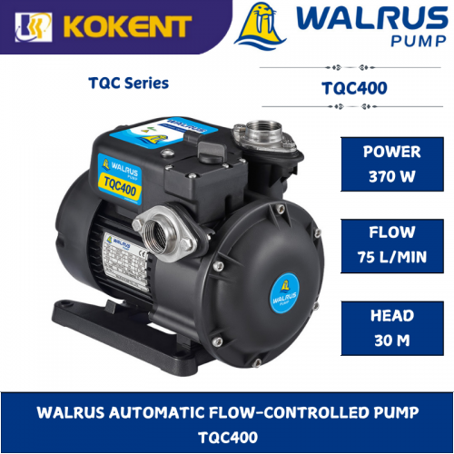 WALRUS AUTOMATIC FLOW-CONTROLLED PUMP  TQC400