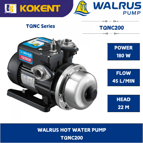 WALRUS HOT WATER PUMP  TQNC200