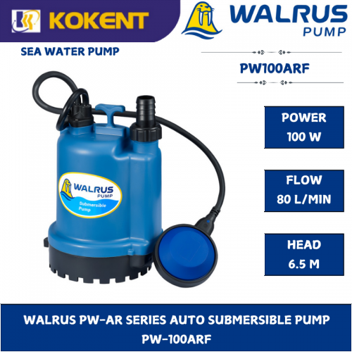 WALRUS PW-AR SERIES AUTO SUBMERSIBLE PUMP   PW-100ARF