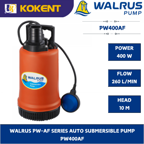 WALRUS PW-AF SERIES AUTO SUBMERSIBLE PUMP   PW400AF