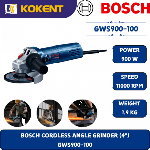 BOSCH PROFESSIONAL ANGLE GRINDER GWS900-100 (4
