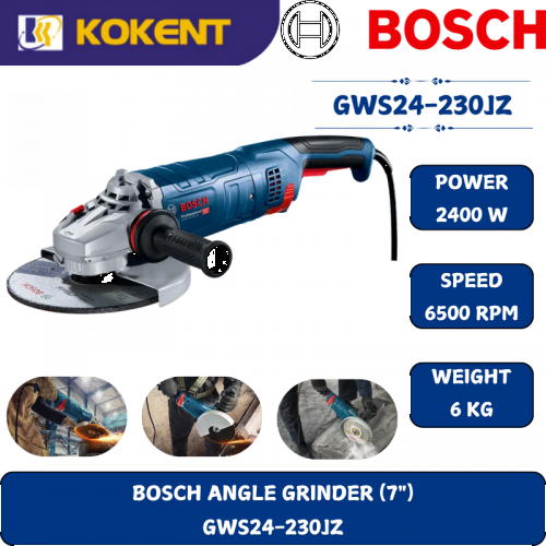 BOSCH PROFESSIONAL ANGLE GRINDER GW24-230JZ (9